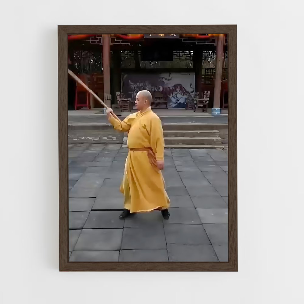 Poster Le Sage de Shaolin – affiche Kung Fu (vue 5)
